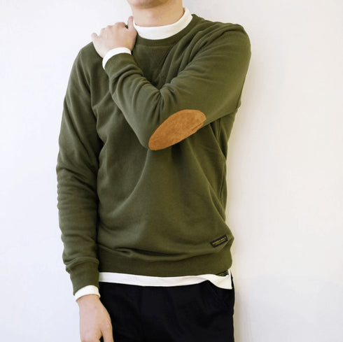 Boysnextdoor Patchwork Sweater Green
